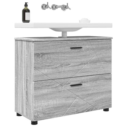 Mobile da Bagno Grigio Sonoma 76,5 x 35 x 64 cm | homemem39