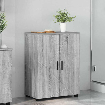 Mobile da Bagno Grigio Sonoma 60 x 35 x 80 cm | homemem39