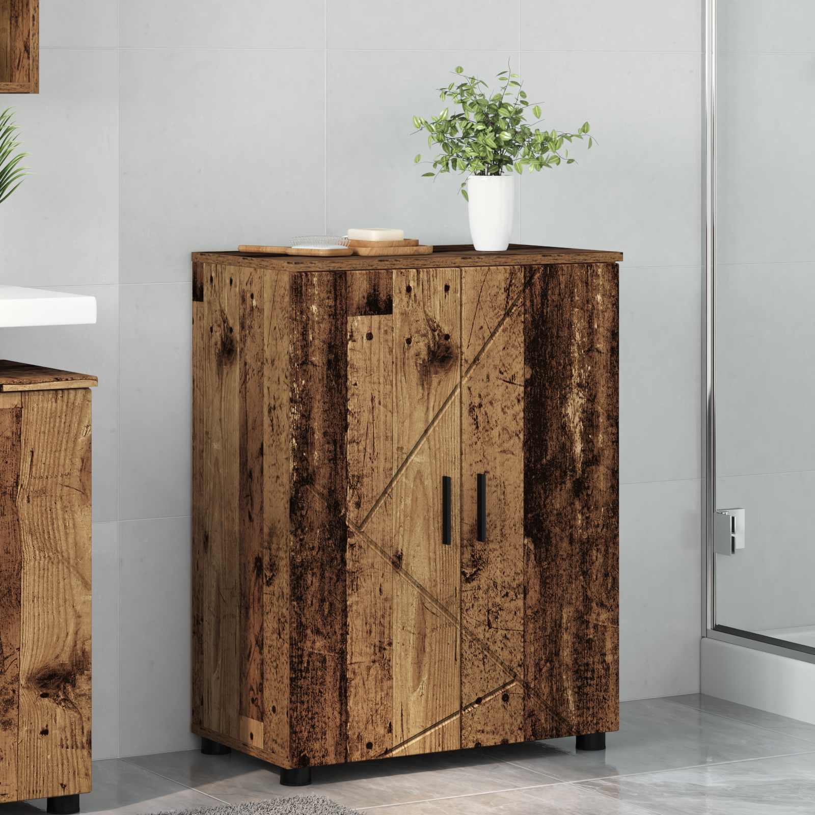 Mobile da Bagno Legno vecchio 60 x 35 x 80 cm | homemem39