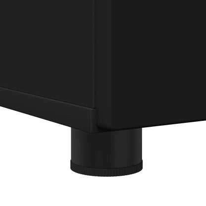 Mobile da Bagno Nero 30 x 35 x 95 cm | homemem39
