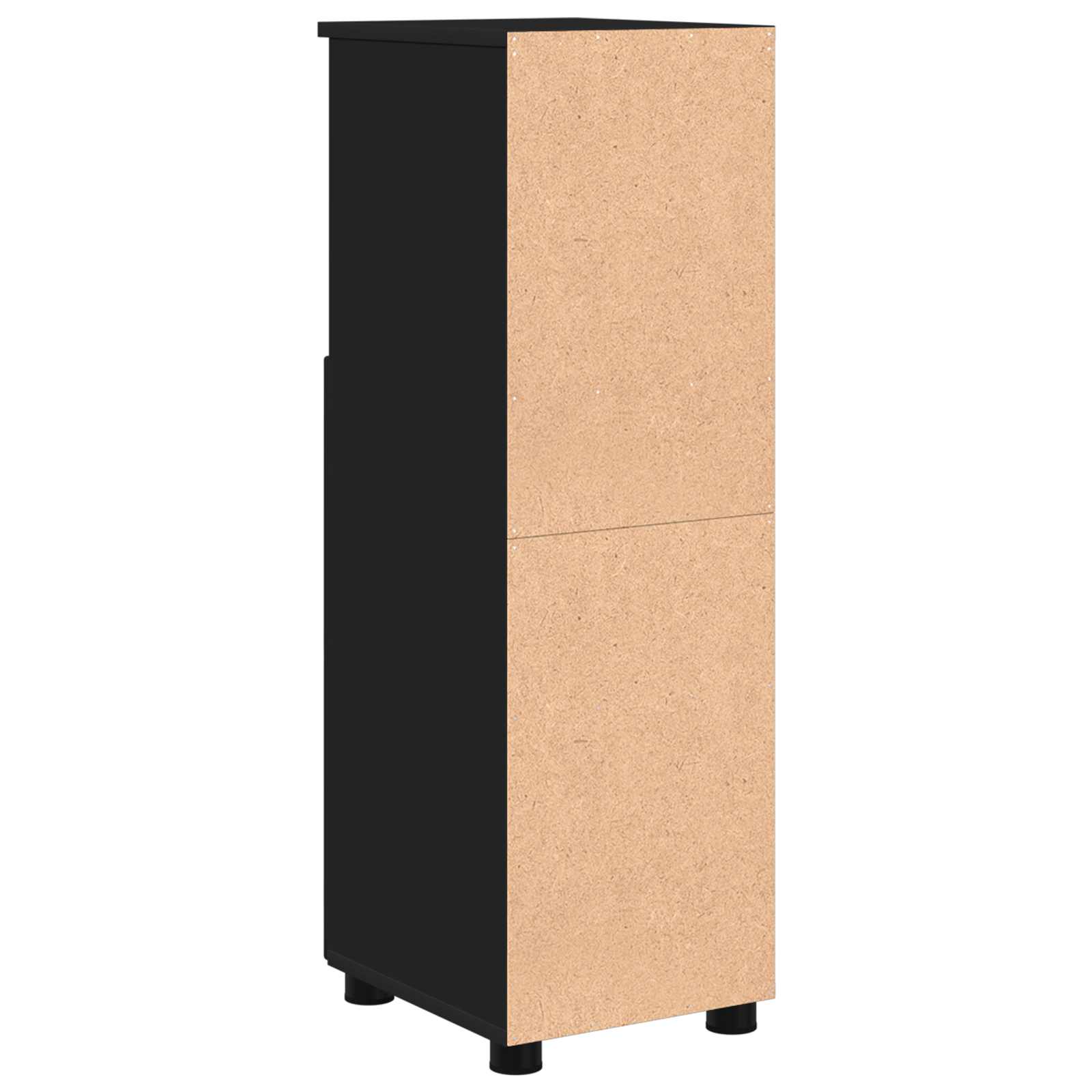 Mobile da Bagno Nero 30 x 35 x 95 cm | homemem39