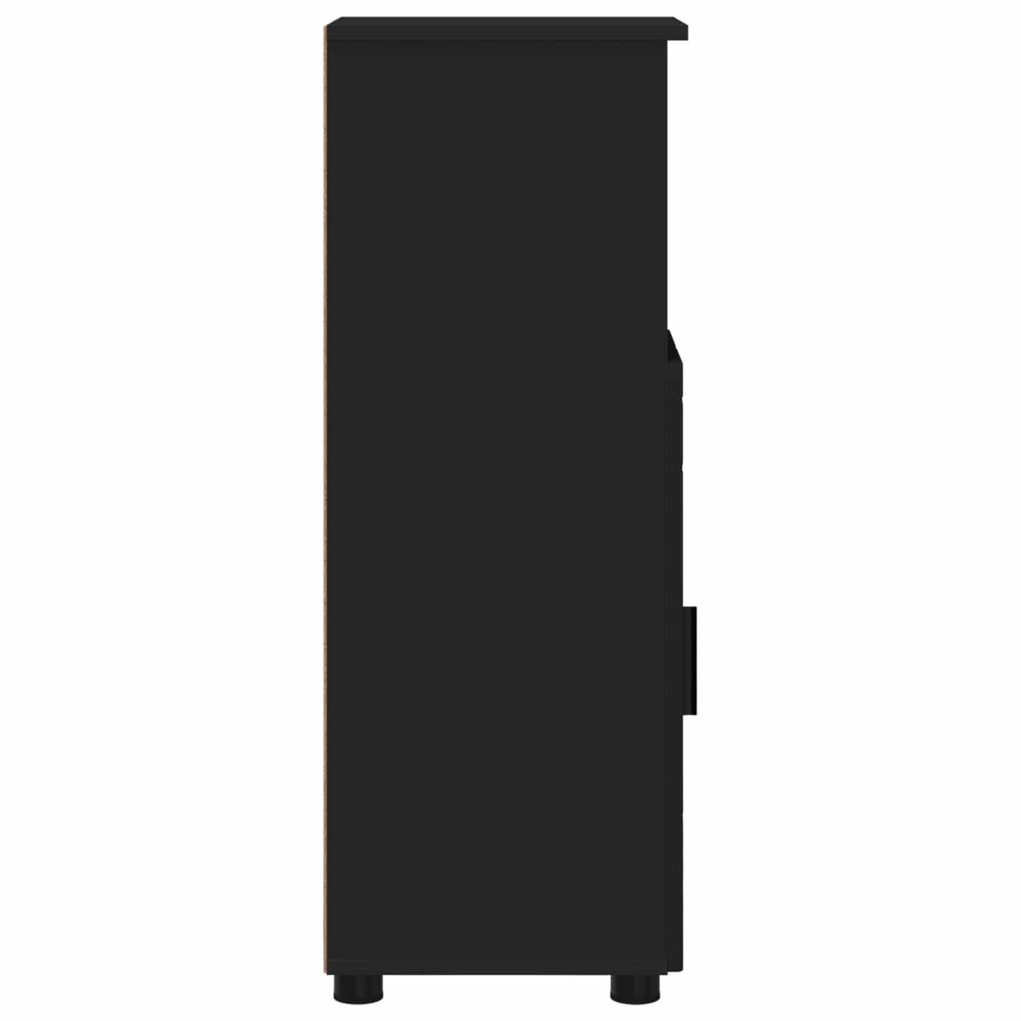 Mobile da Bagno Nero 30 x 35 x 95 cm | homemem39