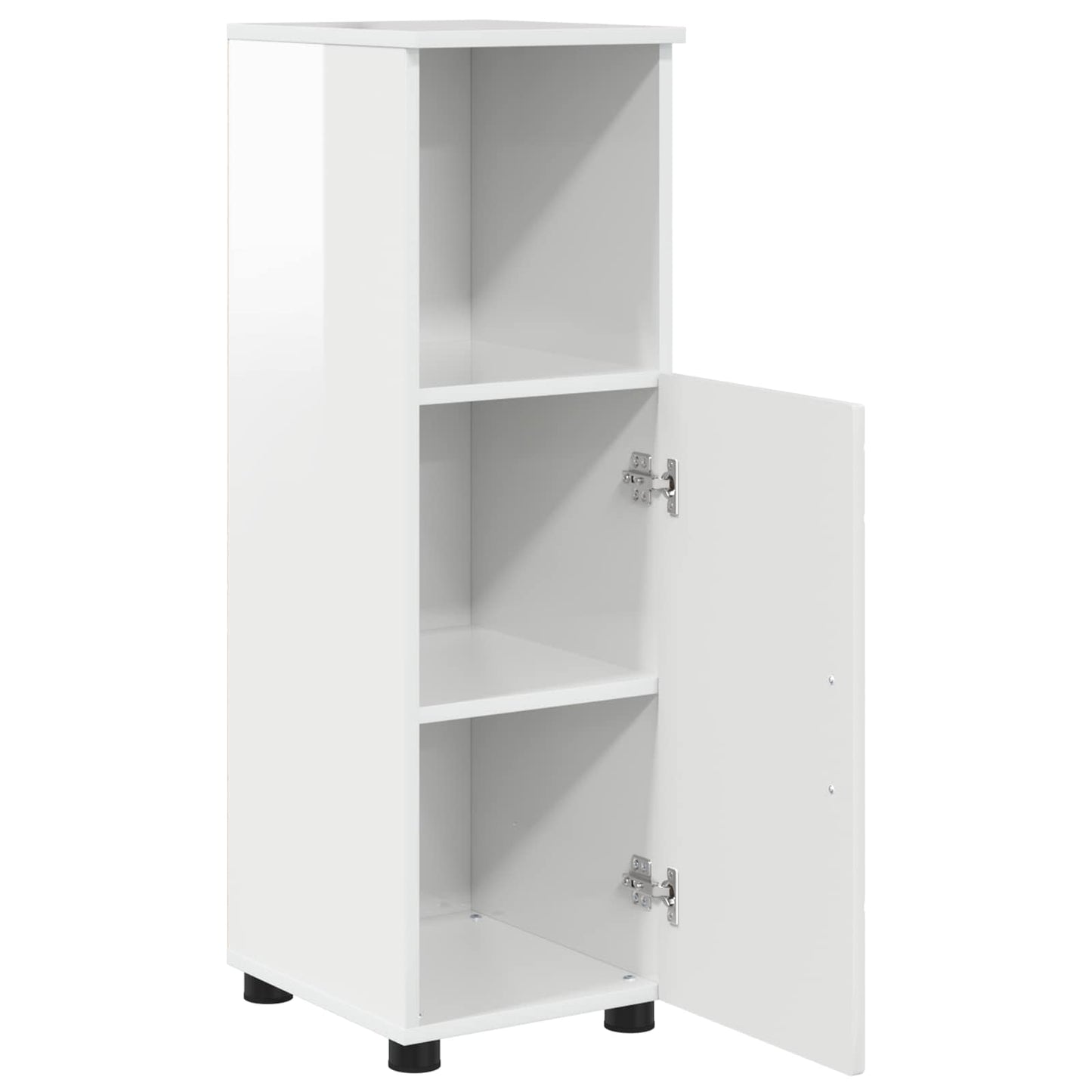 Mobile da Bagno Bianco Lucido 30 x 35 x 95 cm | homemem39