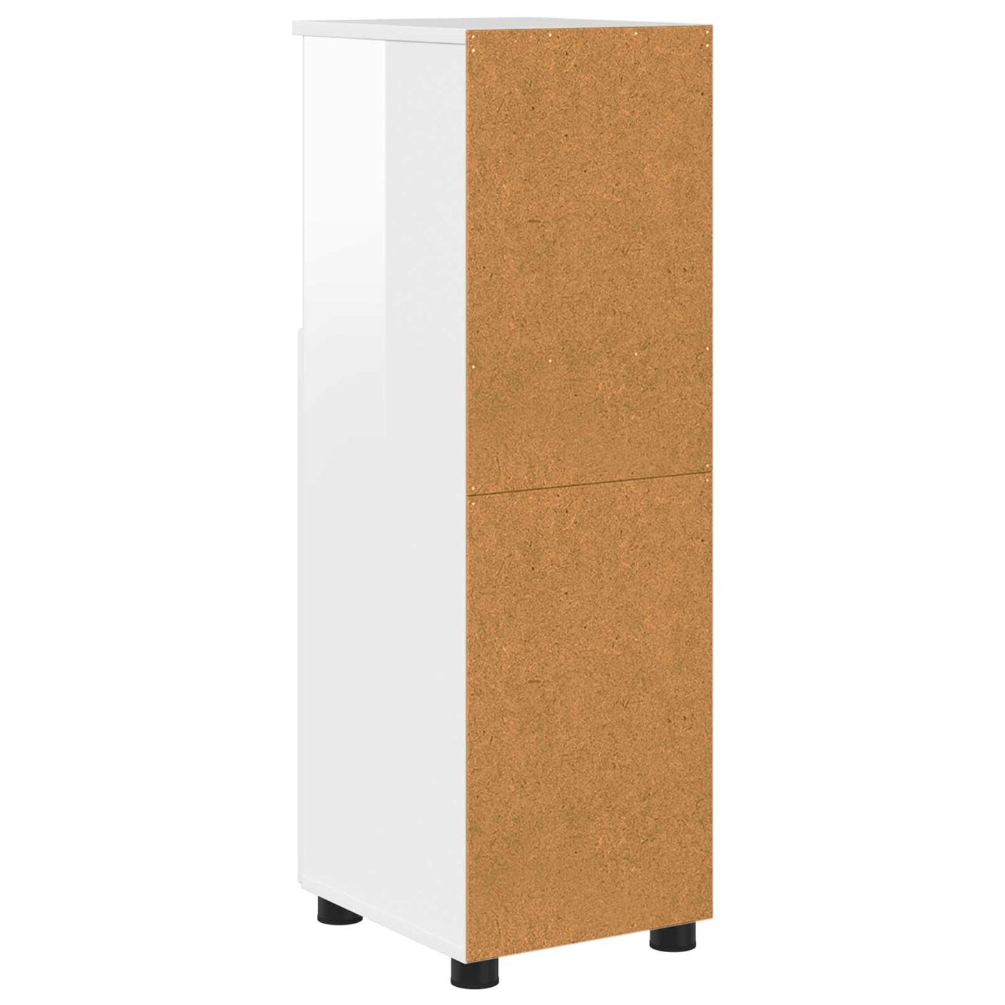 Mobile da Bagno Bianco Lucido 30 x 35 x 95 cm | homemem39