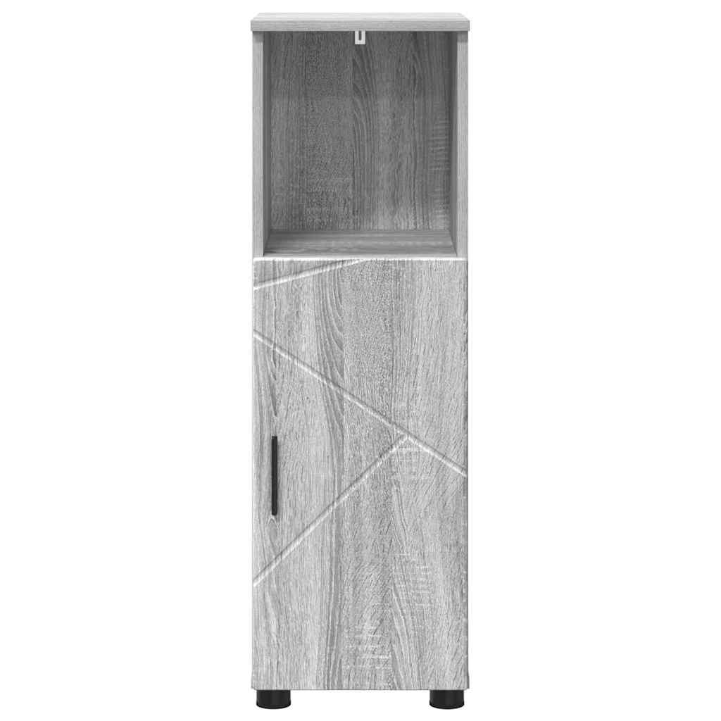 Mobile da Bagno Grigio Sonoma 30 x 35 x 95 cm | homemem39