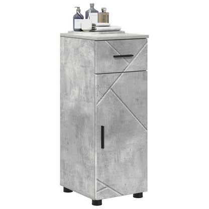 Mobile da Bagno Grigio cemento 30 x 35 x 80 cm | homemem39