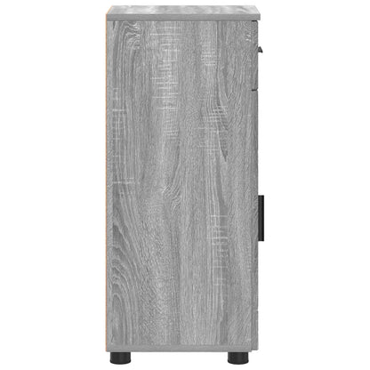 Mobile da Bagno Grigio Sonoma 30 x 35 x 80 cm | homemem39