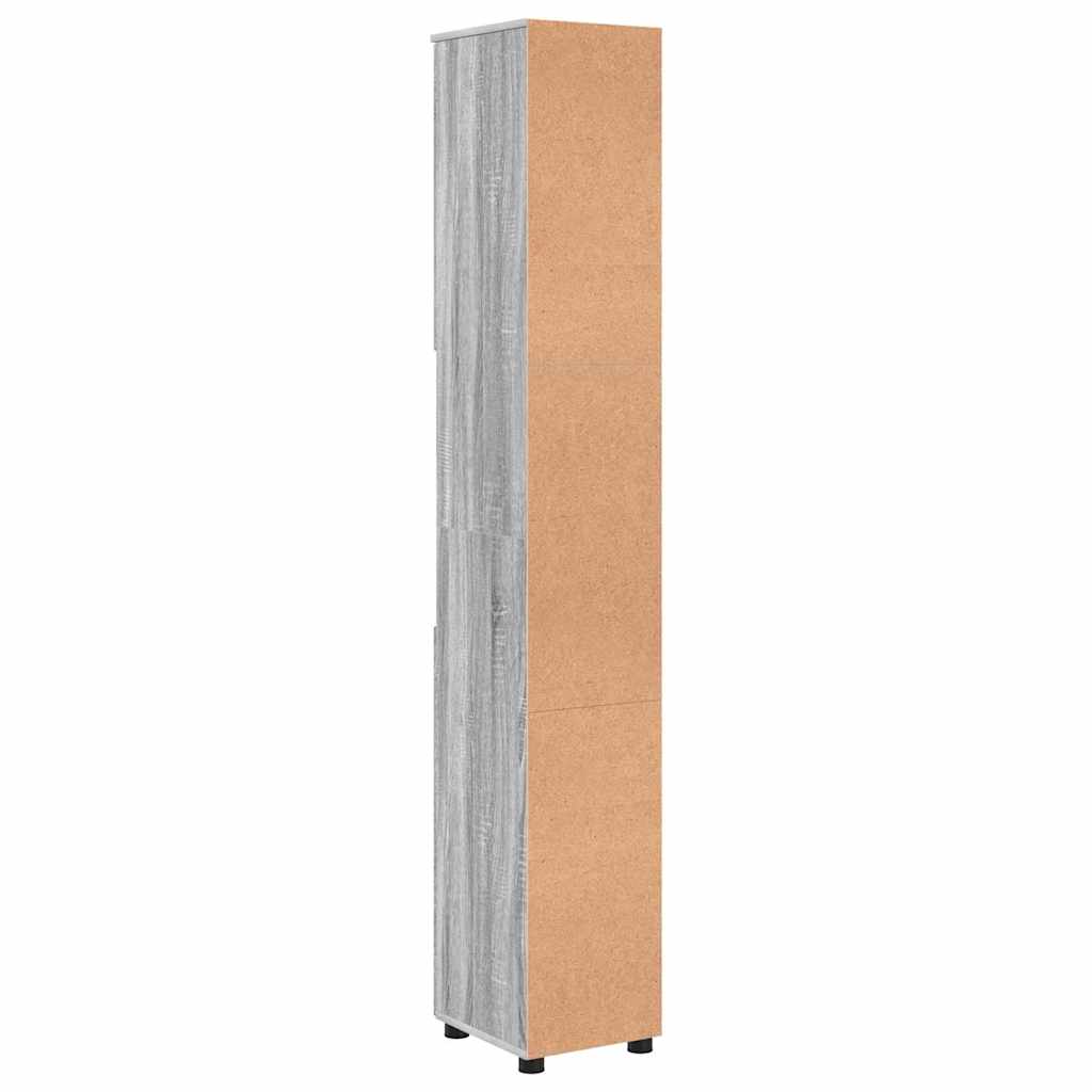 Mobile da Bagno Grigio Sonoma 30 x 35 x 192 cm | homemem39
