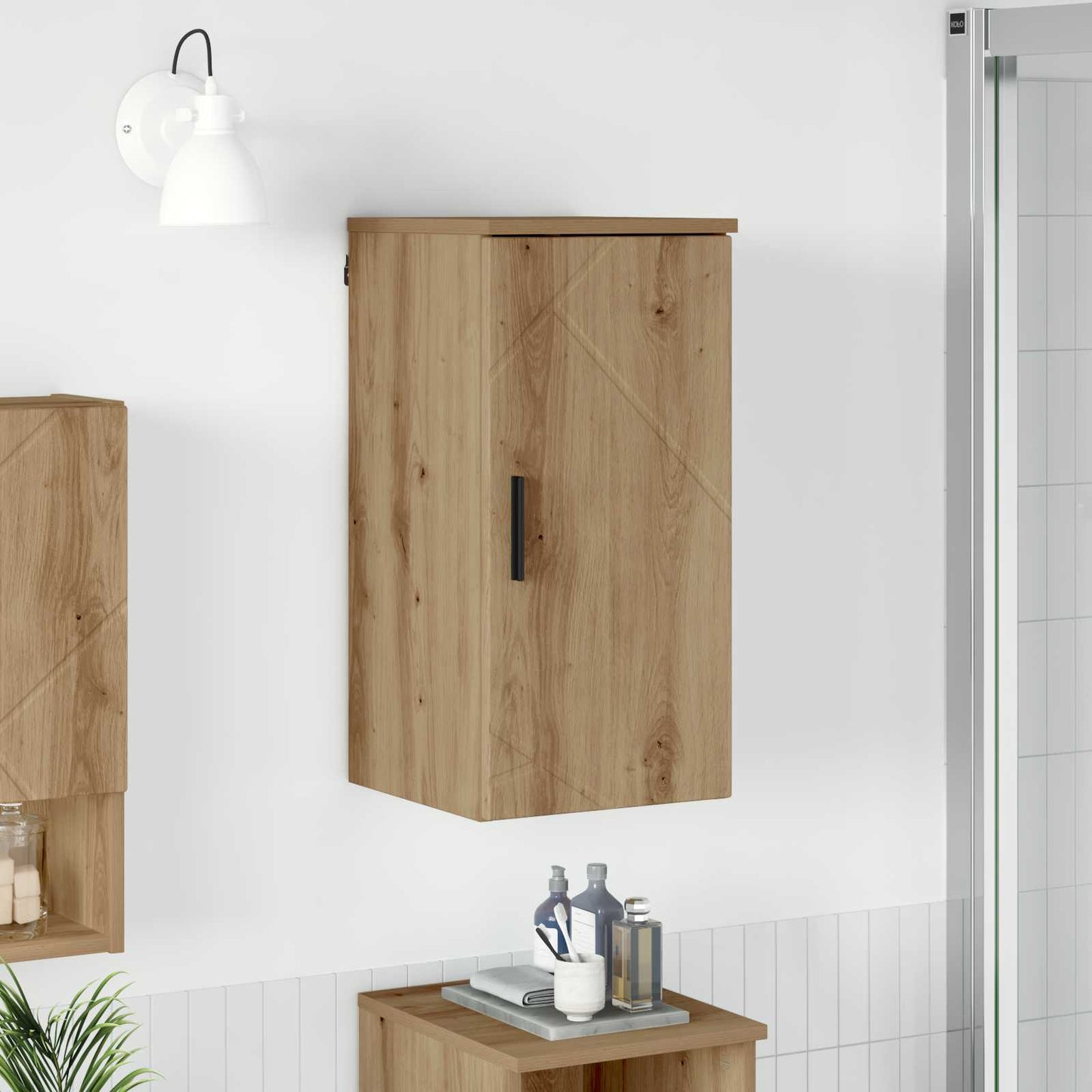 Mobile da Bagno Rovere artigianale 30 x 31,5 x 61 cm | homemem39