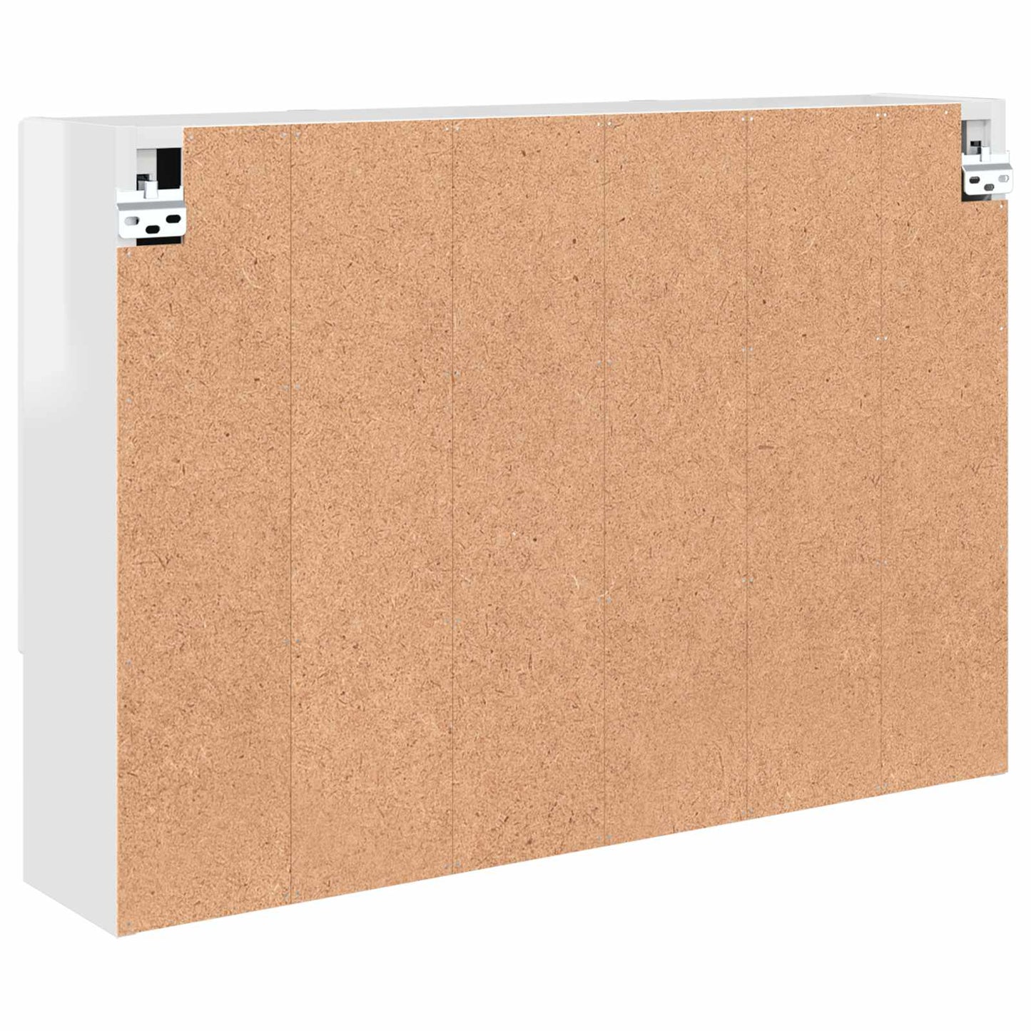 Mobiletto per specchio Bianco Lucido 80 x 17 x 55 cm | homemem39