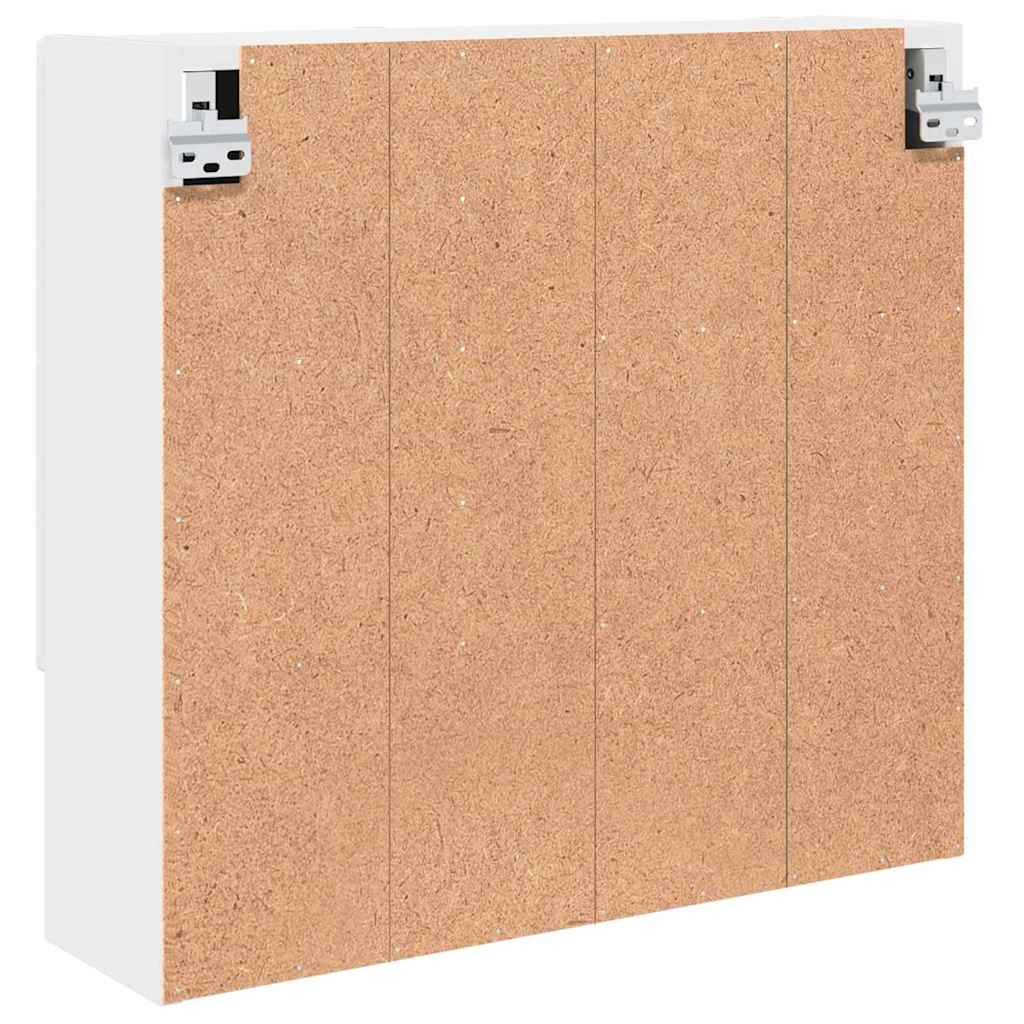 Mobiletto per specchio Bianco 59 x 17 x 55 cm | homemem39