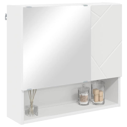 Mobiletto per specchio Bianco 59 x 17 x 55 cm | homemem39