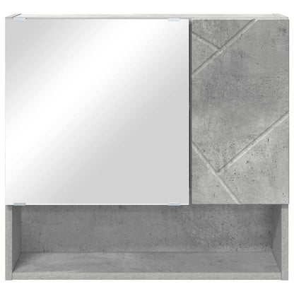 Mobiletto per specchio Grigio cemento 59 x 17 x 55 cm | homemem39