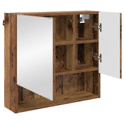 Mobiletto per specchio Legno vecchio 59 x 17 x 55 cm