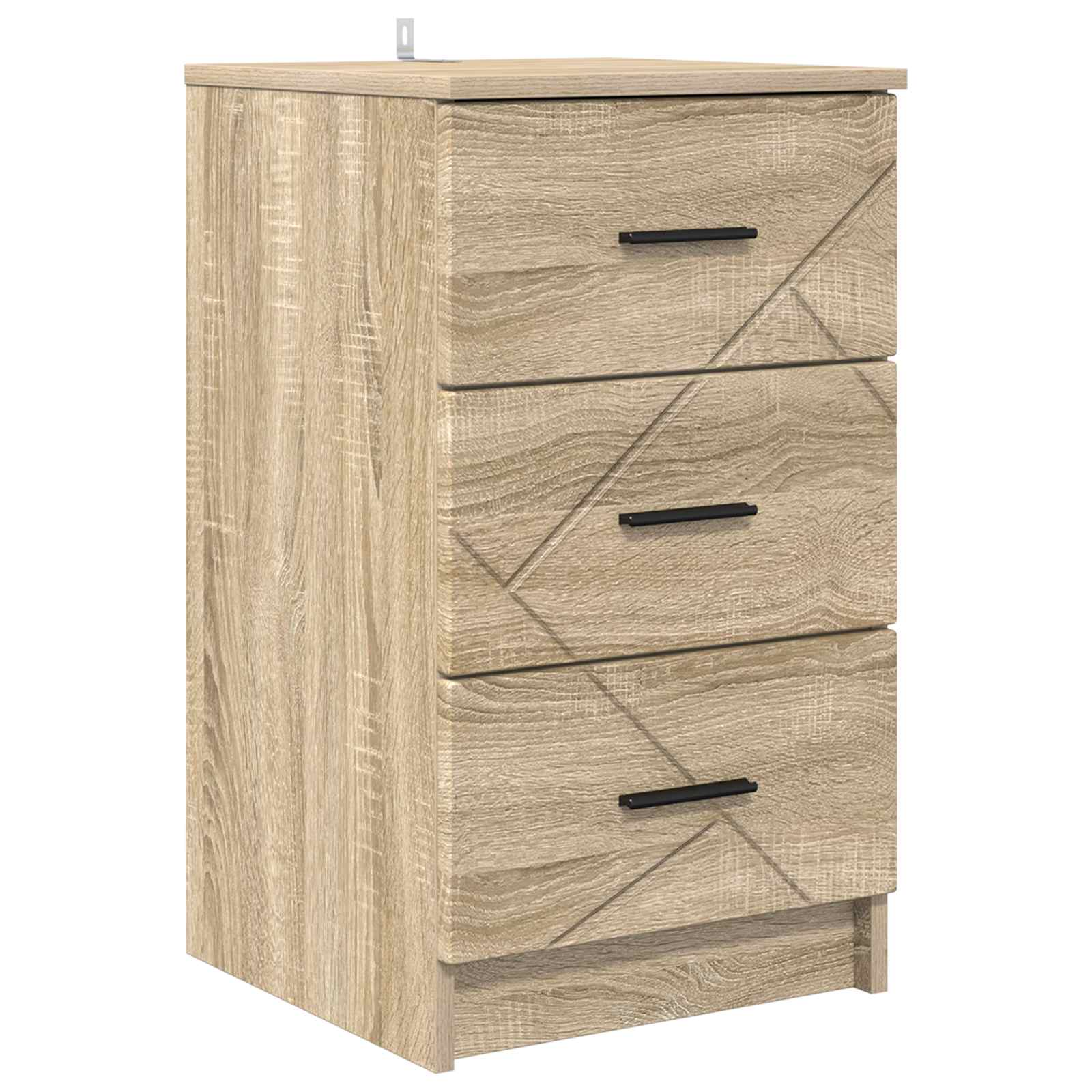 Armadio da Notte con cassetto rovere sonoma 38 x 38 x 66 cm | homemem39