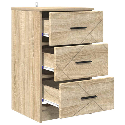 Armadio da Notte con cassetto rovere sonoma 38 x 38 x 66 cm | homemem39