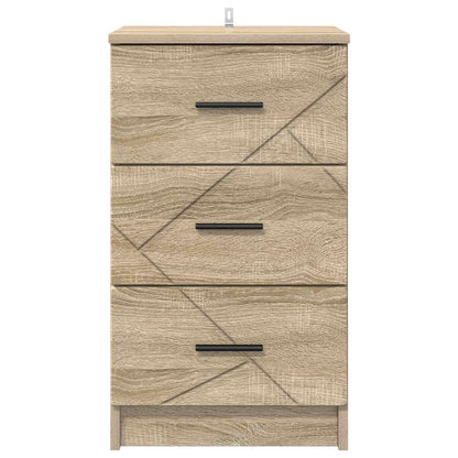 Armadio da Notte con cassetto rovere sonoma 38 x 38 x 66 cm | homemem39