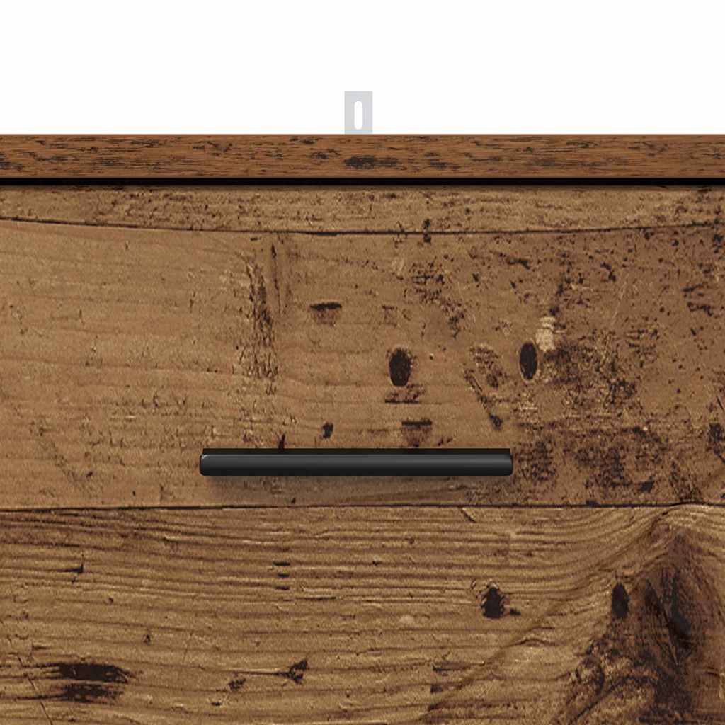 Armadio da Notte con cassetto Legno vecchio 38 x 38 x 66 cm | homemem39