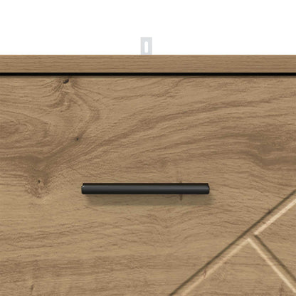 Armadio da Notte rovere artigianale 38 x 38 x 66 cm | homemem39