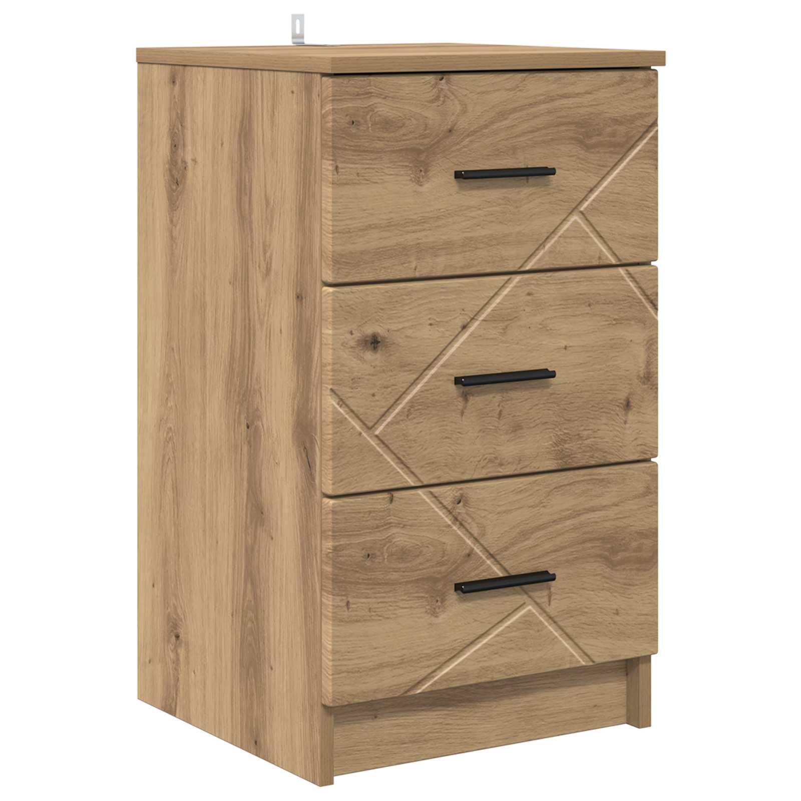 Armadio da Notte rovere artigianale 38 x 38 x 66 cm | homemem39