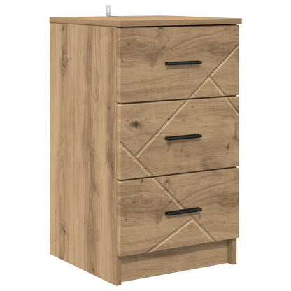 Armadio da Notte rovere artigianale 38 x 38 x 66 cm | homemem39