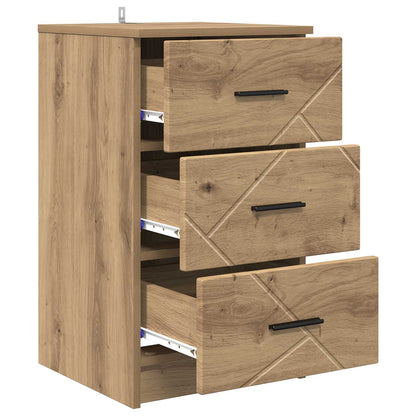 Armadio da Notte rovere artigianale 38 x 38 x 66 cm | homemem39