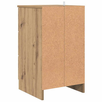 Armadio da Notte rovere artigianale 38 x 38 x 66 cm | homemem39