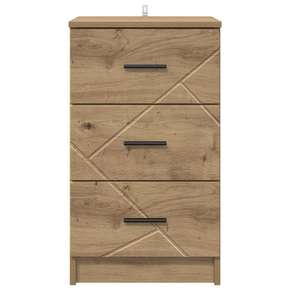 Armadio da Notte rovere artigianale 38 x 38 x 66 cm | homemem39