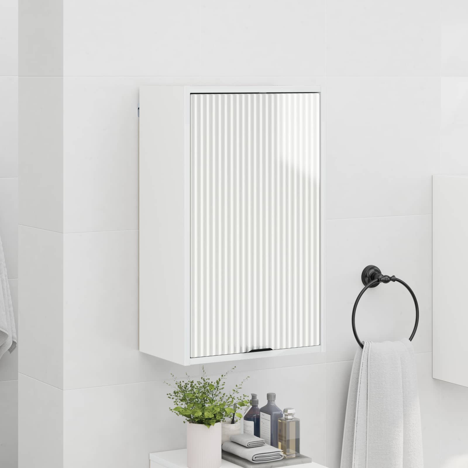 Mobile da Bagno Bianco Lucido 39 x 23,5 x 65 cm | homemem39
