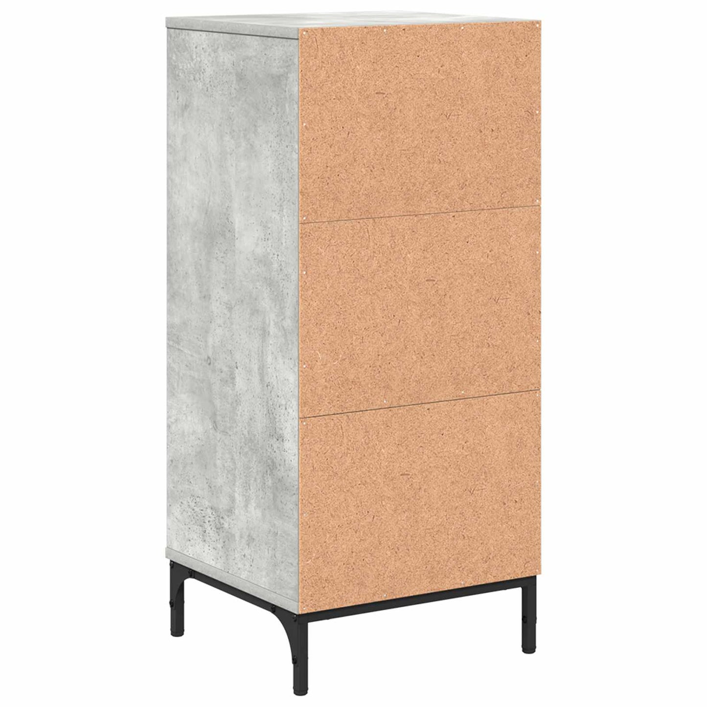 Mobile da Bagno Grigio cemento 39,5 x 36 x 88 cm | homemem39