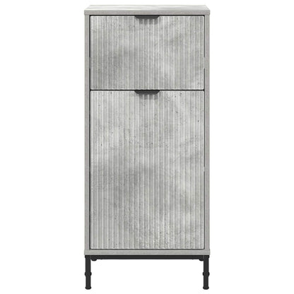 Mobile da Bagno Grigio cemento 39,5 x 36 x 88 cm | homemem39