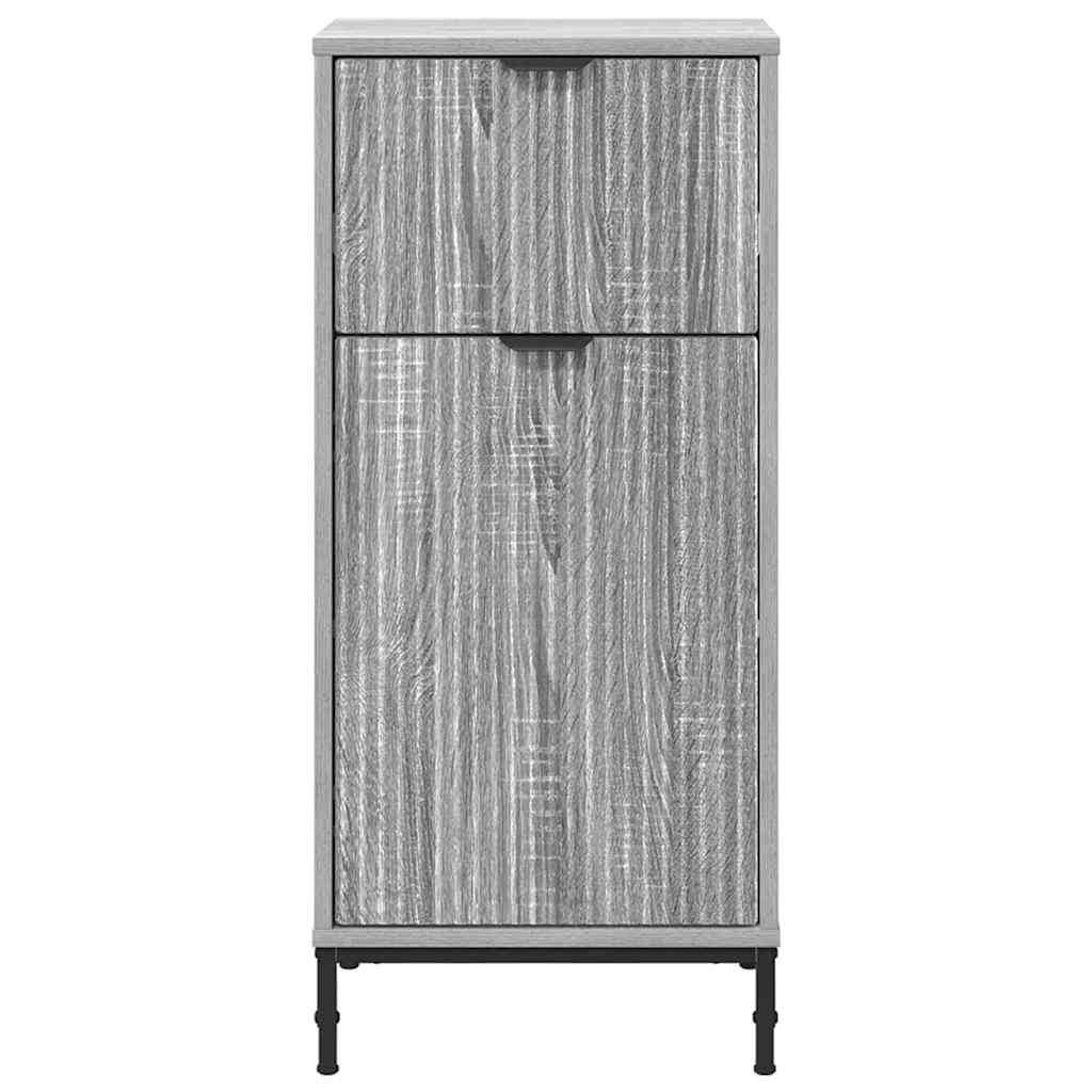 Mobile da Bagno con cassetto Grigio Sonoma 39,5 x 36 x 88 cm | homemem39