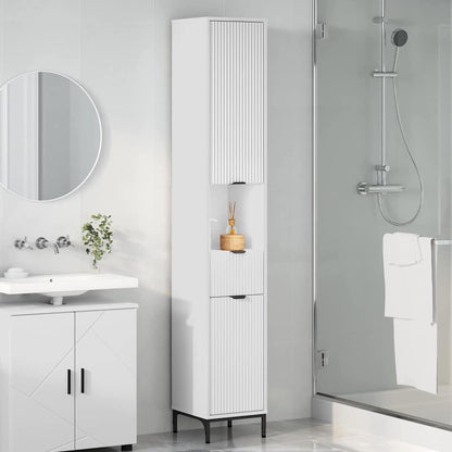 Mobile da Bagno Bianco 31,5 x 33 x 190 cm | homemem39