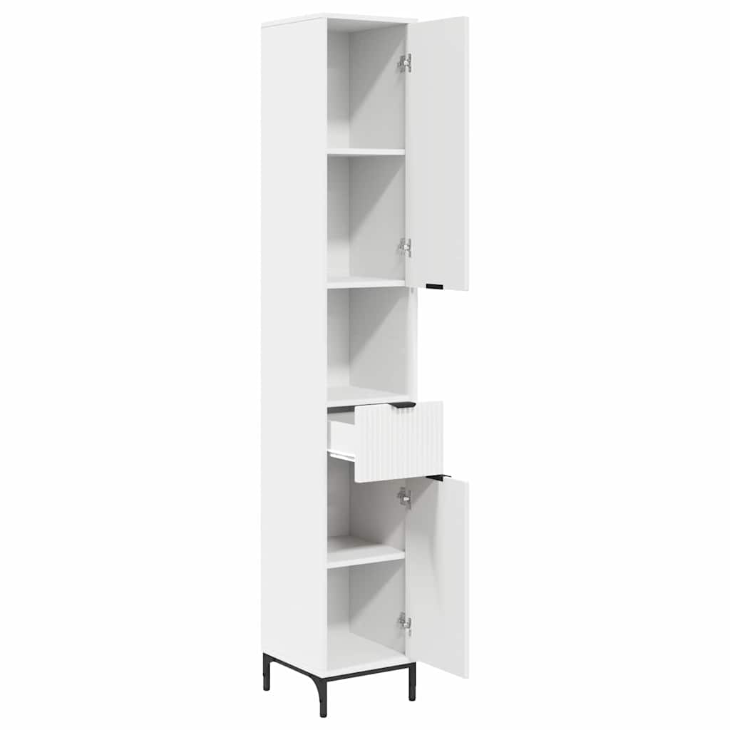 Mobile da Bagno Bianco 31,5 x 33 x 190 cm | homemem39