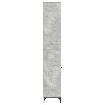 Mobile da Bagno Grigio cemento 31,5 x 33 x 190 cm | homemem39