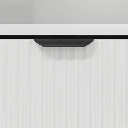 Mobile da Bagno Bianco Lucido 31,5 x 33 x 190 cm | homemem39