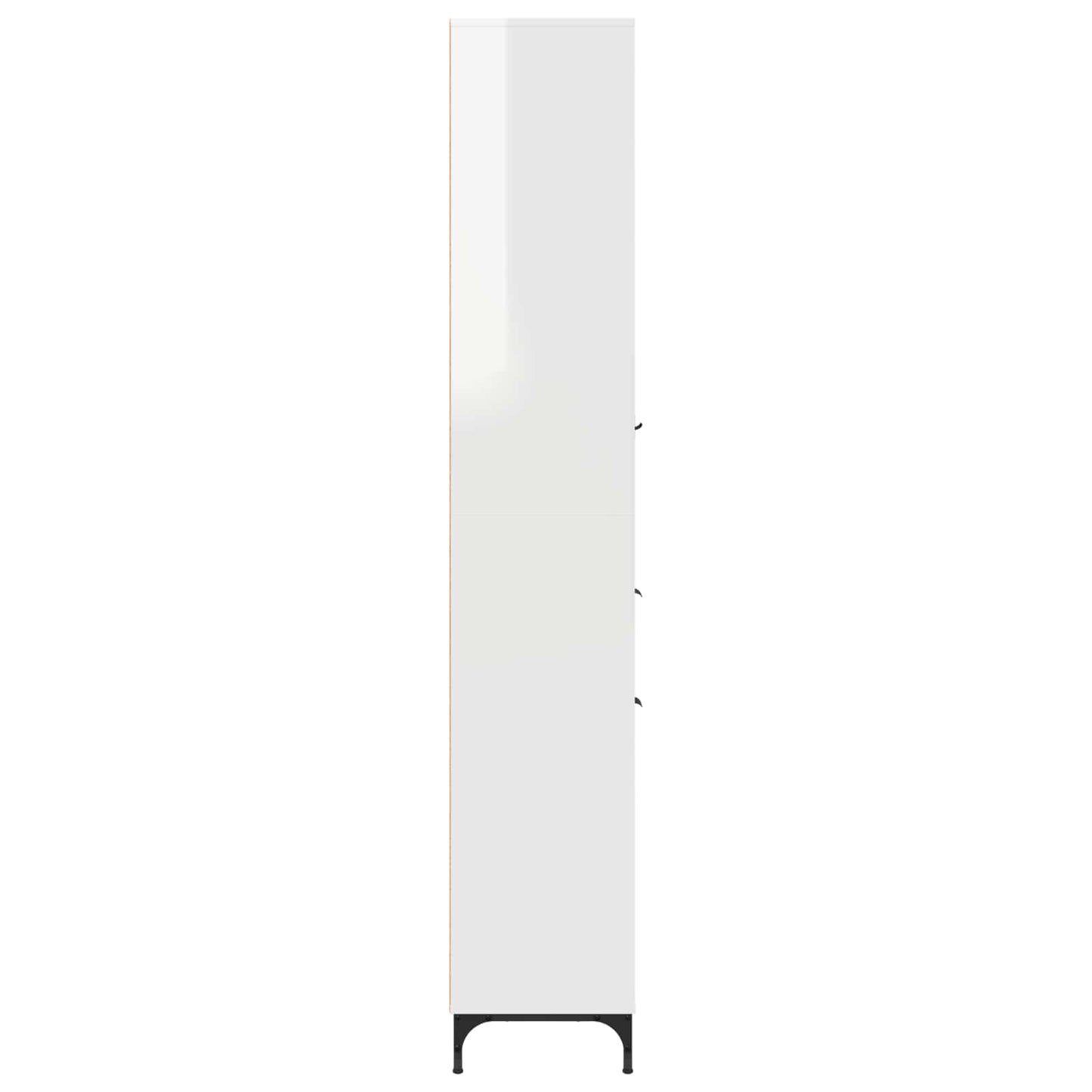 Mobile da Bagno Bianco Lucido 31,5 x 33 x 190 cm | homemem39