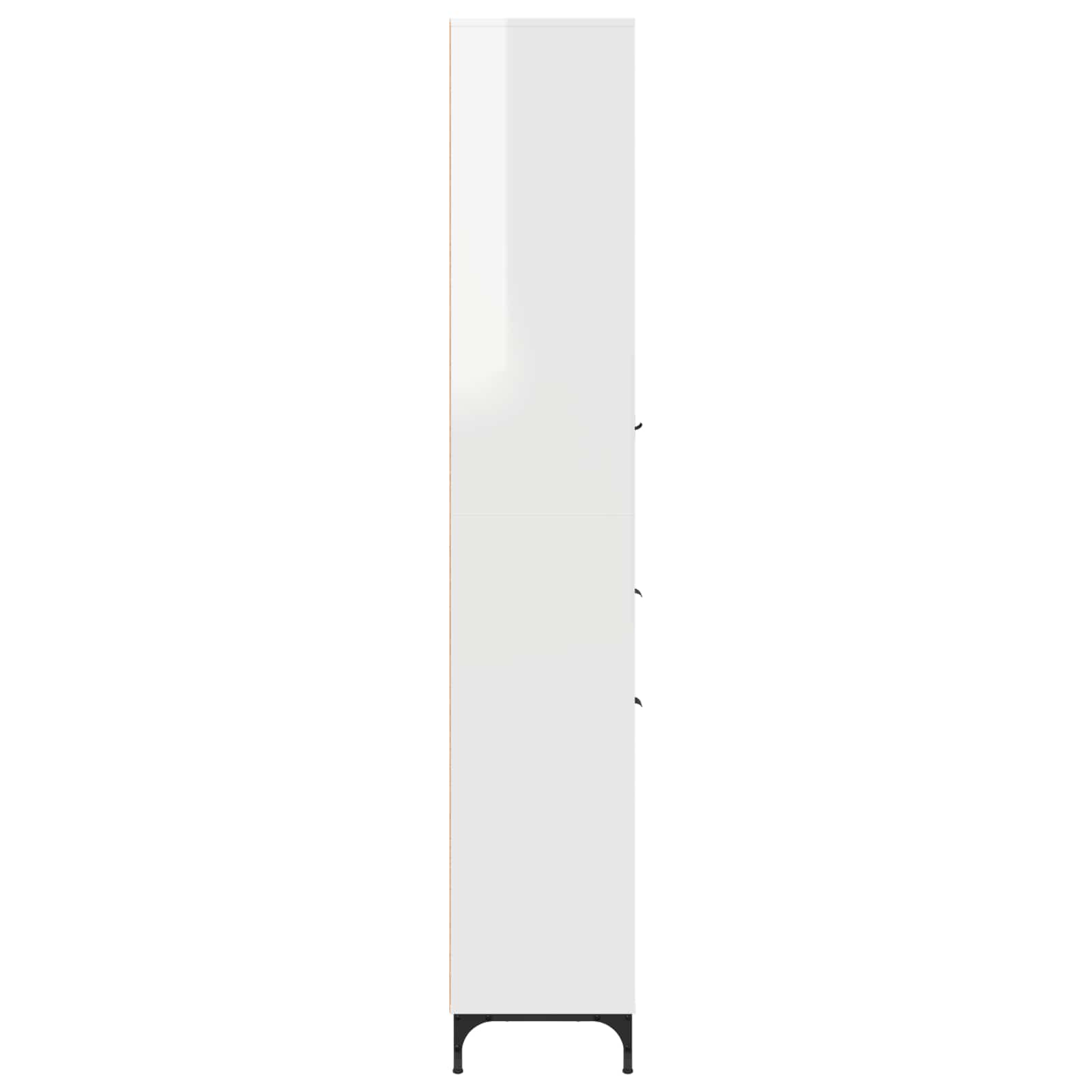 Mobile da Bagno Bianco Lucido 31,5 x 33 x 190 cm | homemem39