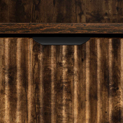Mobile da Bagno Rovere fumé 31,5 x 33 x 190 cm