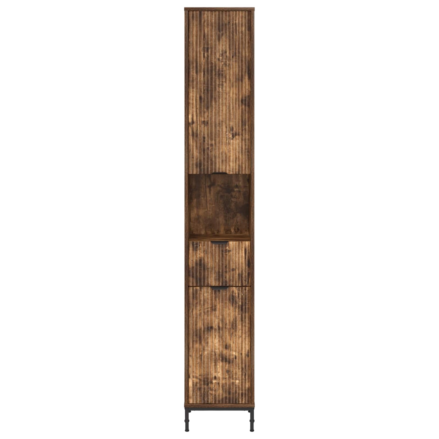 Mobile da Bagno Rovere fumé 31,5 x 33 x 190 cm