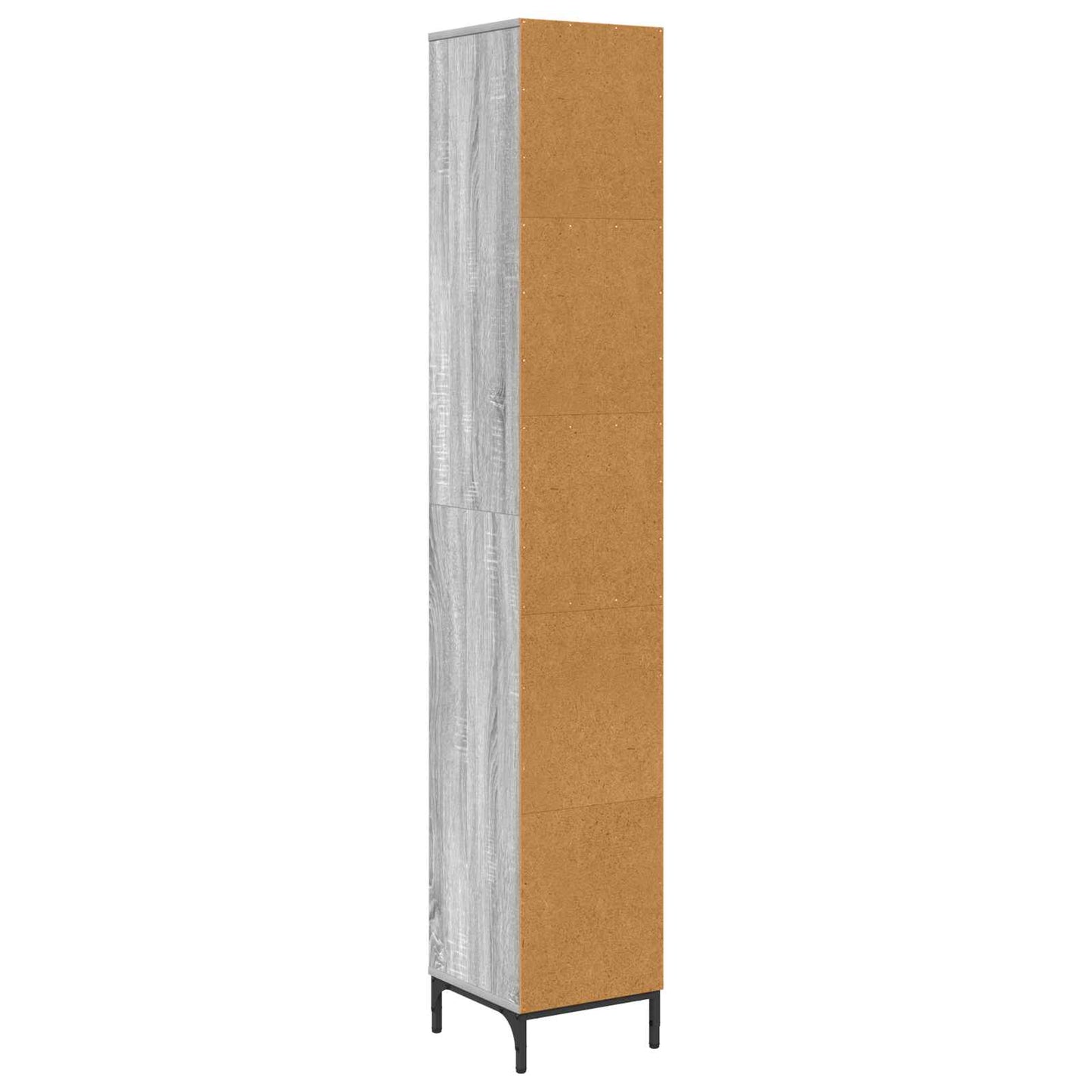 Mobile da Bagno Grigio Sonoma 31,5 x 33 x 190 cm