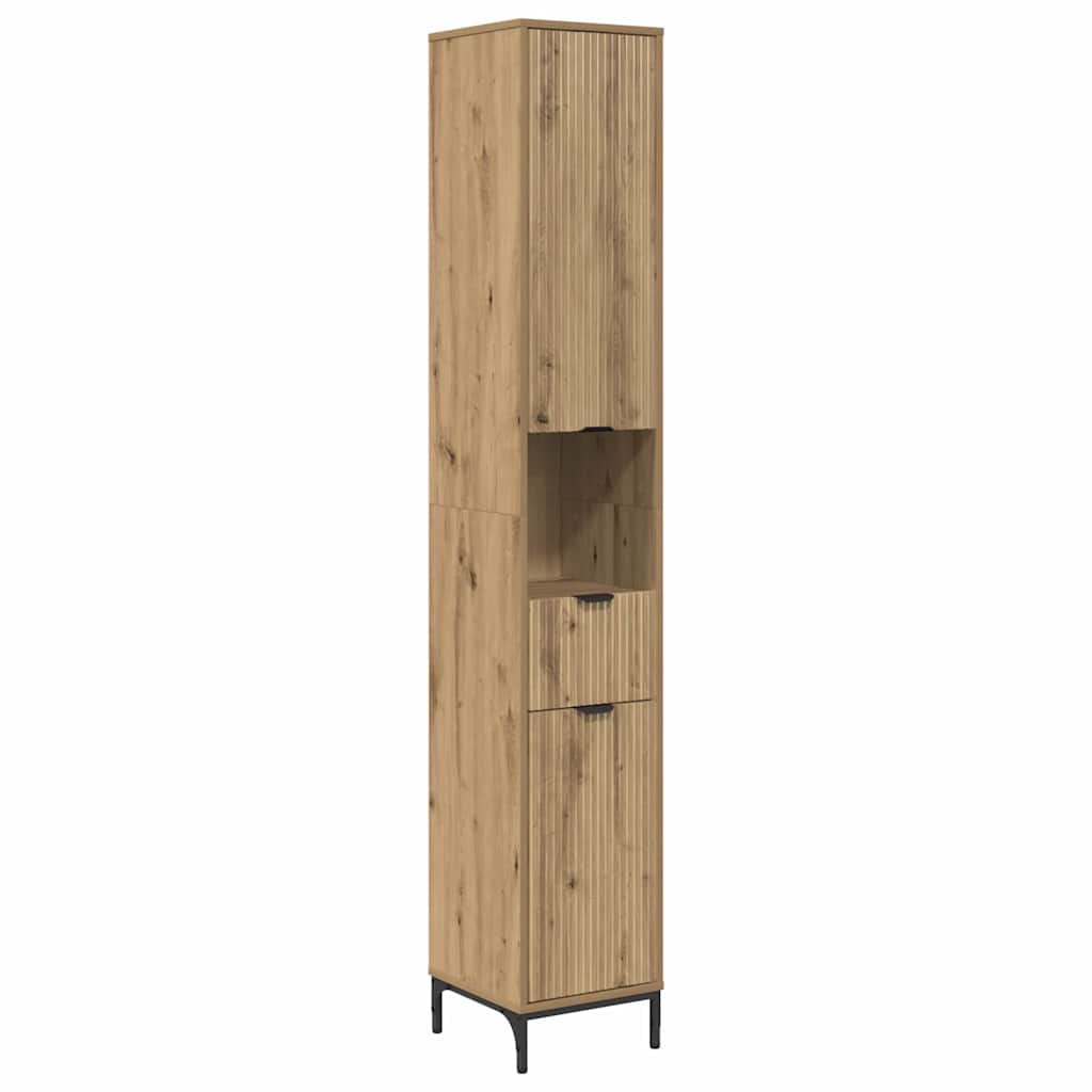 Mobile da Bagno Rovere artigianale 31,5 x 33 x 190 cm | homemem39