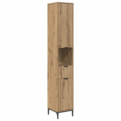 Mobile da Bagno Rovere artigianale 31,5 x 33 x 190 cm | homemem39