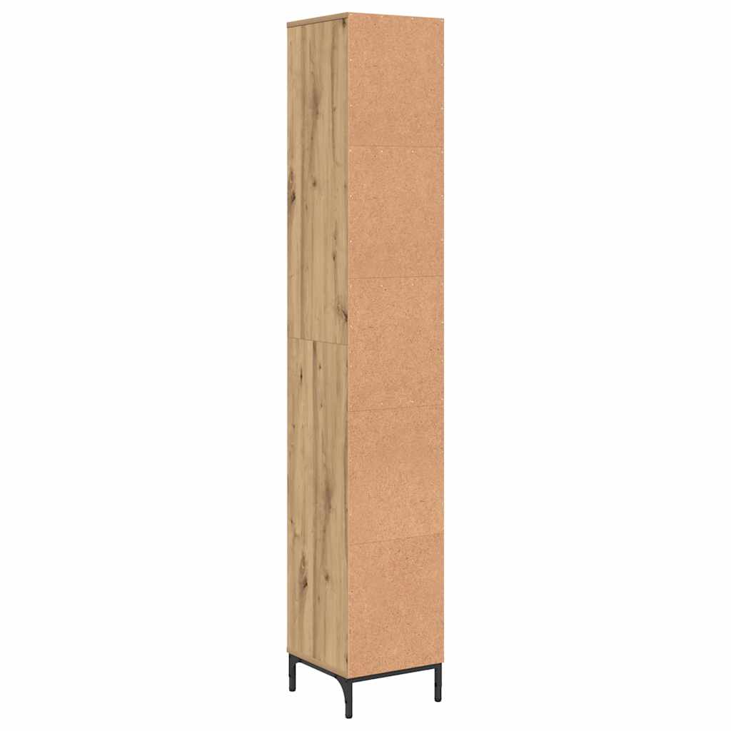 Mobile da Bagno Rovere artigianale 31,5 x 33 x 190 cm | homemem39