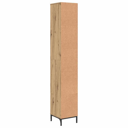 Mobile da Bagno Rovere artigianale 31,5 x 33 x 190 cm | homemem39