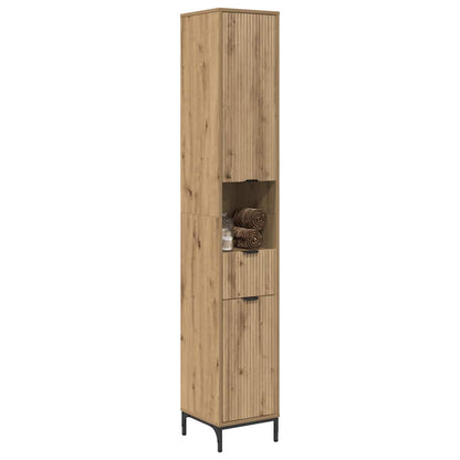 Mobile da Bagno Rovere artigianale 31,5 x 33 x 190 cm | homemem39
