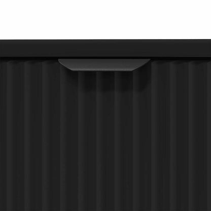 Armadio per Lavabo da Bagno Nero 60,5 x 33,5 x 61 cm | homemem39