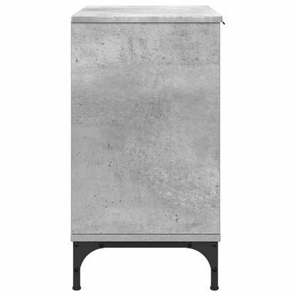 Armadio per Lavabo da Bagno Grigio cemento 60,5 x 33,5 x 61 cm | homemem39