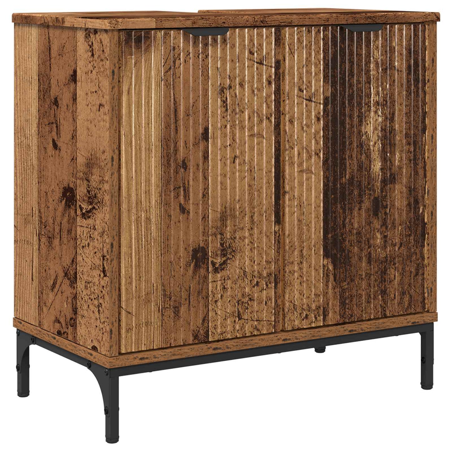 Armadio per Lavabo da Bagno Legno vecchio 60,5 x 33,5 x 61 cm