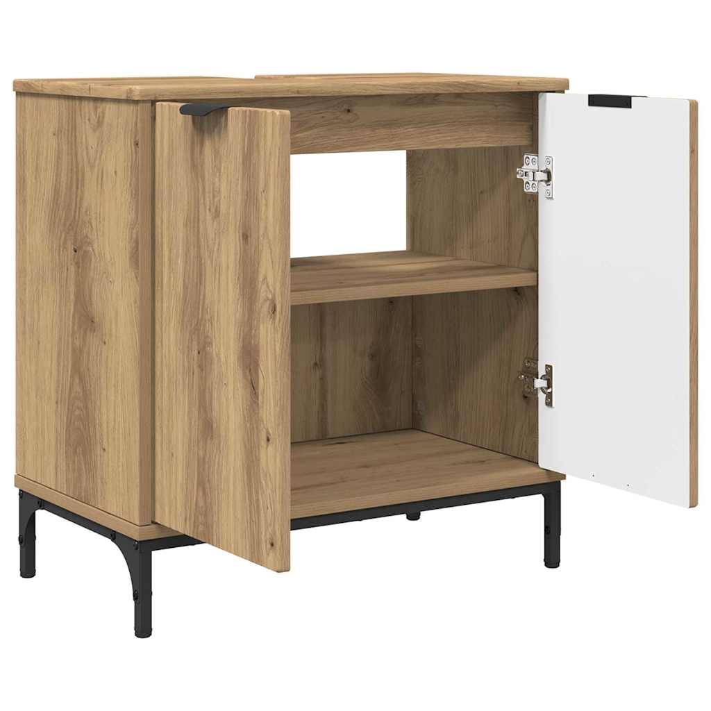 Armadio per Lavabo da Bagno Rovere artigianale | homemem39